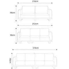 ソファ 幅100 158cm 1人掛け 2人掛け ナチュラル コンパクト hykmq-784