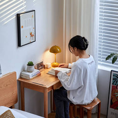 テーブル 幅60 80cm デスク 学習机 チェリー材 ナチュラル hykmq-785