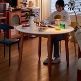 ダイニングテーブル 直径70 80 95 110cm セラミック天板 丸テーブル hykmq-788