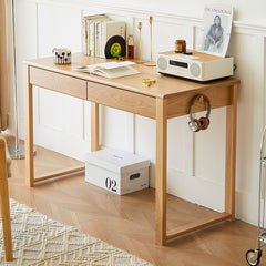 学習机 勉強机 作業台 収納 棚付き 引き出し ナチュラル ブラウン 幅65 80 100 120cm hym-1539
