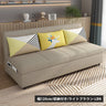 ソファベッド 折りたたみ 2人掛け 収納付き コンパクト ファブリック hyt-3764