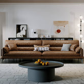 ソファ ブラウン 二人掛けソファ 三人掛けソファ 幅165cm 210cm 北欧 モダン hzh-1354