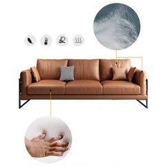 ソファ ソファー リビング ブラウン 二人掛けソファ 三人掛けソファ hzh-1369