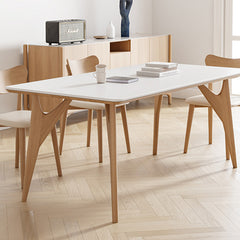 ダイニングテーブル 4人 6人 セラミック 木製テーブル jh-060-na