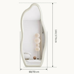 全身鏡 おしゃれ ミラー 立て掛け 韓国風 スタンドミラーmr-191