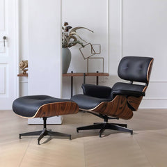 チェア 快適 スチール レザー 多層板 おしゃれ 高耐久 ブラックmy-383