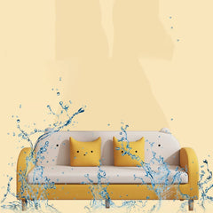 【高級感溢れる】木製フレーム&テリークロスの綿ソファー - 快適な座り心地 qm-11