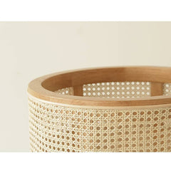 サイドテーブル 幅51cm テーブル ラタン ナチュラル tzm-528