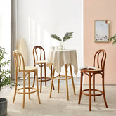 ダイニングチェア 幅42cm 食卓椅子 ラタン チェア tzm-555