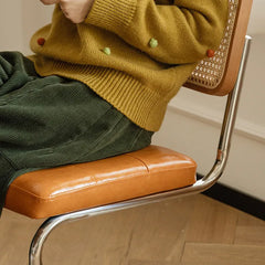 椅子 おしゃれ 一人掛け コンパクト 北欧 ラタン ダイニングチェア xbjj-blkzgy-chair