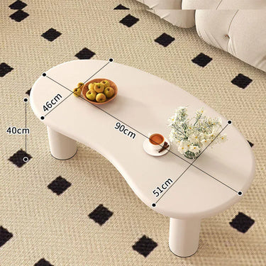 センターテーブル ローテーブル からいい テーブル ビーンズ型 楕円 子供部屋 食卓 ローテーブル xpm-093