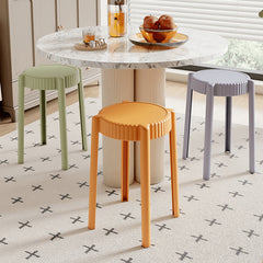 スツール 幅32cm スタッキング 省スペース 4脚セット ym-623