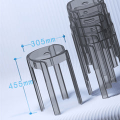 スツール 幅30.5cm 4脚セット おしゃれ ym-626