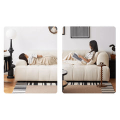 ソファ 2人掛け 3人掛け 幅210cm 270cm ホワイト おしゃれ yw-192