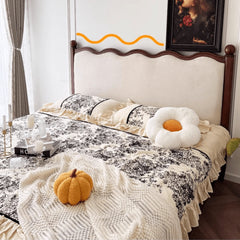 ベッド ベッドフレーム ダブルベッド 幅157cm 187cmブラウン おしゃれ 高級感 yw-205