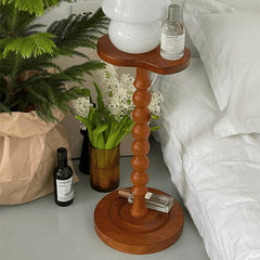 センターテーブル サイドテーブル 幅23cm おしゃれ ケヤキ材 北欧風 yw-213