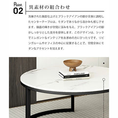 ネストテーブル センターテーブル 2個セット セラミックテーブル 入れ子式 幅45 60cm 幅50 70cm グレー ホワイト yz-822