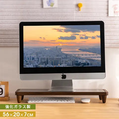 モニター台 パソコン台 卓上 モニタースタンド かわいい おしゃれ 収納 zt-542