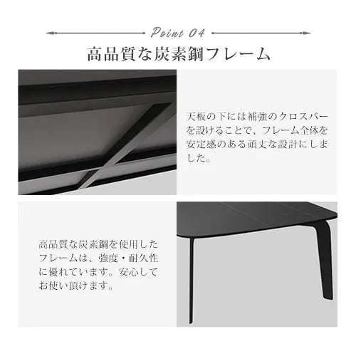 センターテーブル セラミック ローテーブル 石目調 北欧 リビング ary-345