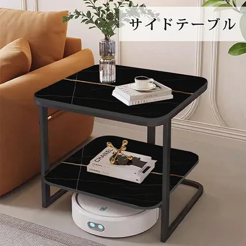 サイドテーブル おしゃれ センターテーブル モダン ローテーブル リビング ary-354