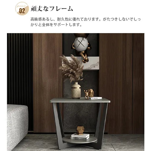 センターテーブル 高級感 セラミック モダン グレー 北欧 リビング ary-742