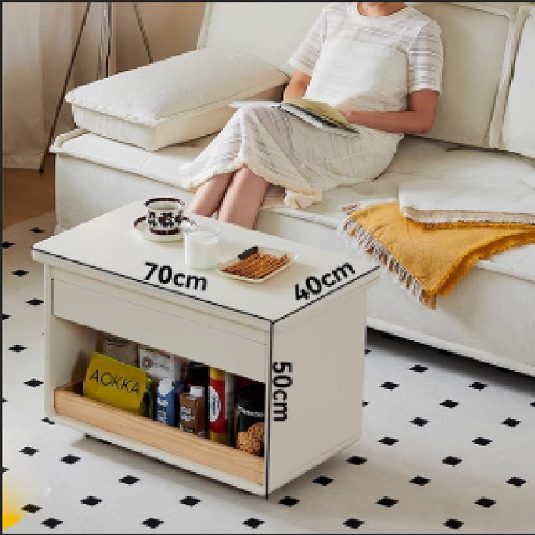 サイドテーブル 引き出し 伸縮 折りたたみ 収納 キャスター付き おしゃれ リビング dbsp-001