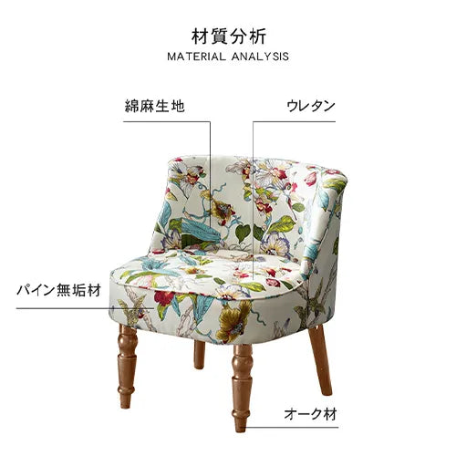 ソファ おしゃれ 1人掛け レトロ 北欧 dlo-008-sofa