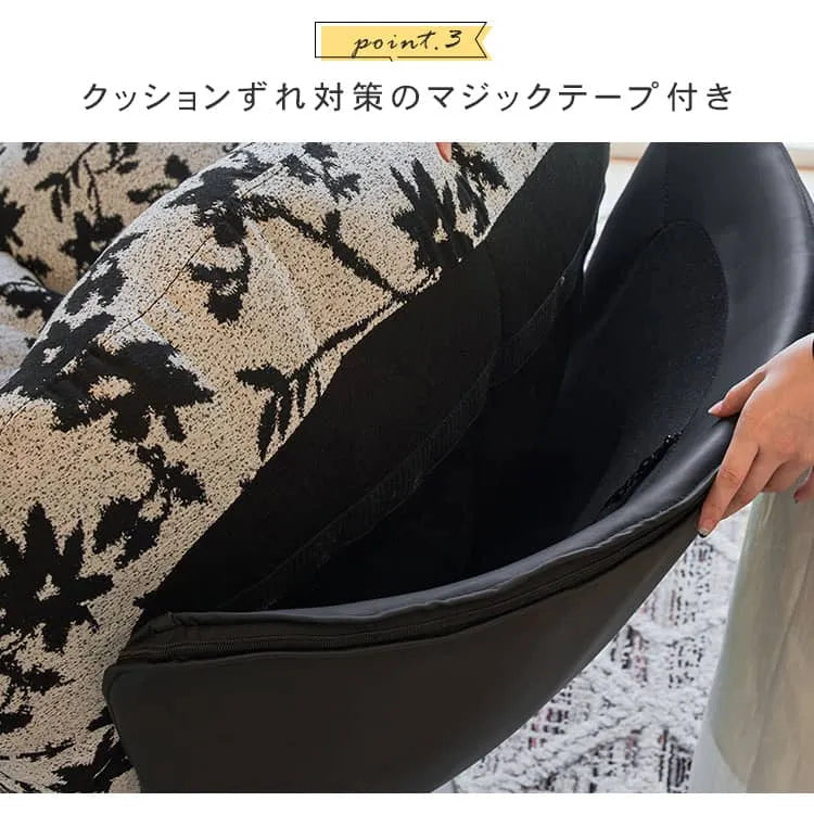 ソファ 1人掛け チェア 椅子 360°回転 コンパクト おしゃれ 北欧風 リビング dlo-018