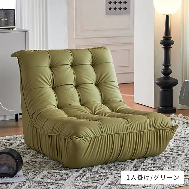 ソファ 1人掛け 座椅子 一人用 オシャレ フロアソファ リビング 幅91cm ソファー 北欧 おしゃれ dlo-026-sofa
