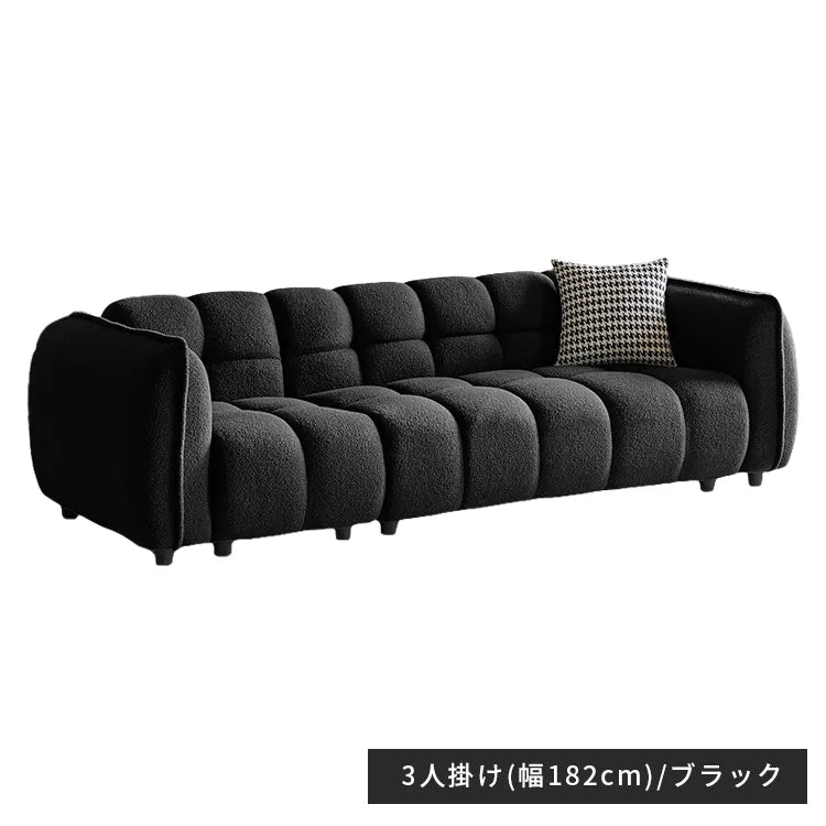 ソファー 2人掛け 3人掛け コンパクト ベルベット ブルー ベージュ おしゃれ 肘掛け付き 北欧 dlo-048-sofa