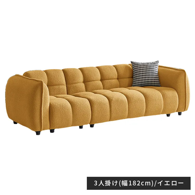 ソファー 2人掛け 3人掛け コンパクト ベルベット ブルー ベージュ おしゃれ 肘掛け付き 北欧 dlo-048-sofa