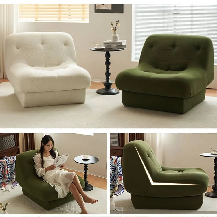 ソファ 1人掛け 座椅子 一人用 グレー 完成品 幅82cm ソファー 北欧 おしゃれ 引越 新生活応援 高級感 新居 dlo-060-sofa