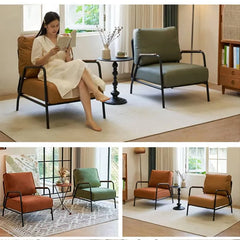 ソファー 肘掛け 1人掛け おしゃれ レトロ モダン グリーン ピンク ベージュ ソファ 幅70cm dlo-062-sofa