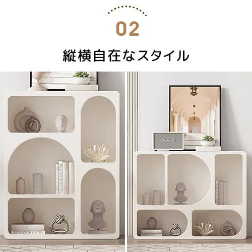 申し訳ありませんが、画像から素材を特定することはできません。ただし、一般的なタイトルを提案できます：

「モダンデザインのキャビネット｜高級感あふれる収納家具」

このようなタイトルであれば、SEOにもユーザーの興味を引くことができると思います。 fcwz-2360