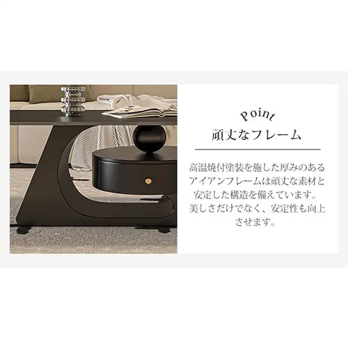 センターテーブル 引き出し 北欧 モダン ローテーブル おしゃれ fel-2443
