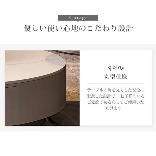 センターテーブル 幅120cm セラミック 石目調 ローテーブル おしゃれ fel-3061