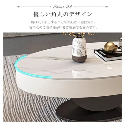 センターテーブル 北欧 幅100cm 120cm セラミック ローテーブル かわいい fel-3064