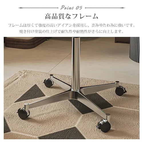 センターテーブル セラミック 円形 かわいい ローテーブル おしゃれ fel-3069