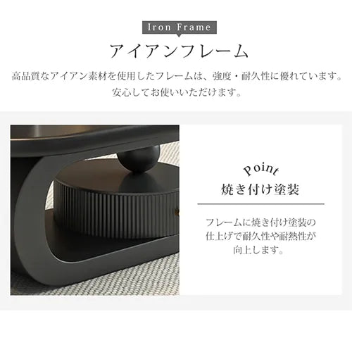センターテーブル 引き出し 楕円形 北欧 ローテーブル おしゃれ fel-3425