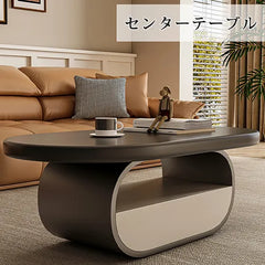 センターテーブル 楕円 北欧 かわいい 引き出し ローテーブル おしゃれ fel-3427