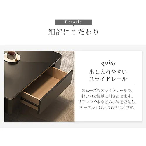センターテーブル 高級感 セラミック 幅70cm 80cm ローテーブル おしゃれ fel-3434