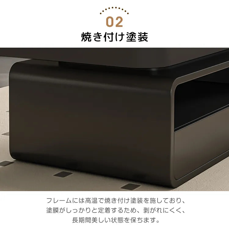 ローテーブル  カフェ コーヒーテーブル センターテーブル 引き出し収納付き かわいい 幅100 120 130cm コーヒーテーブル おしゃれ fel-3627