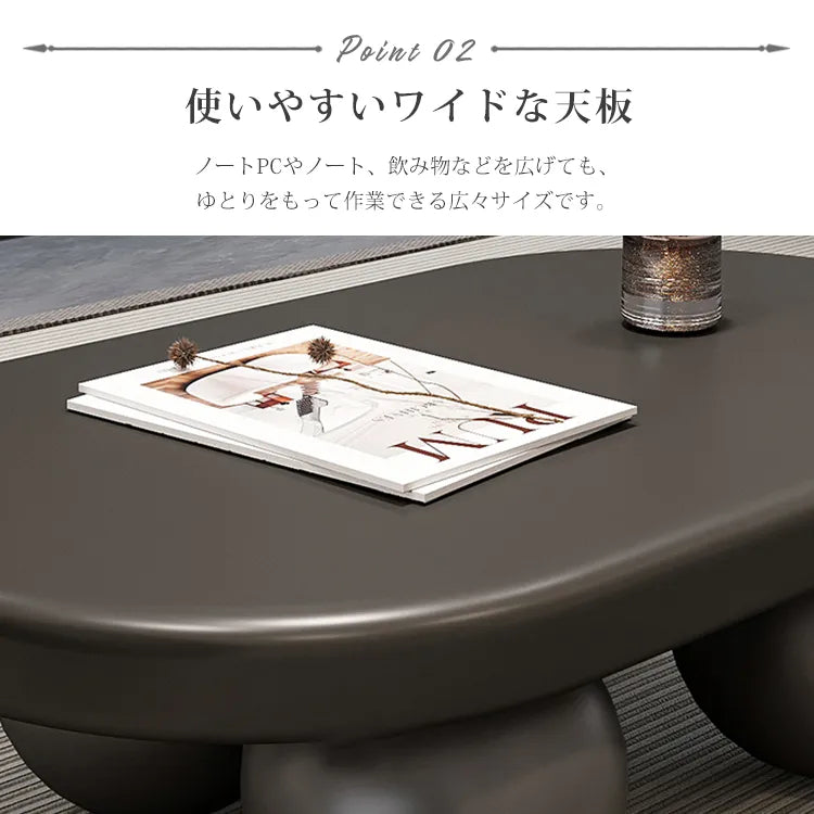 ローテーブル おしゃれ センターテーブル 白 北欧風 ホワイト ブラック 北欧 コーヒーテーブル かわいい fel-3635