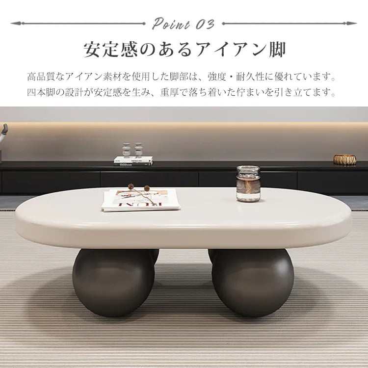 ローテーブル おしゃれ センターテーブル 白 北欧風 ホワイト ブラック 北欧 コーヒーテーブル かわいい fel-3635