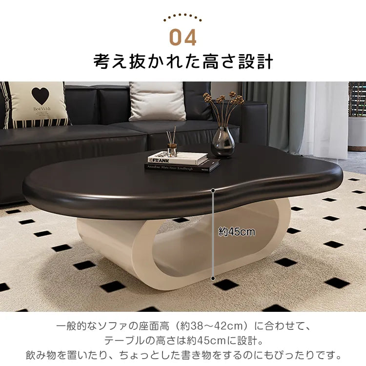 ローテーブル おしゃれ センターテーブル 収納 白 北欧風 ホワイト ブラック 北欧 コーヒーテーブル かわいい fel-3636