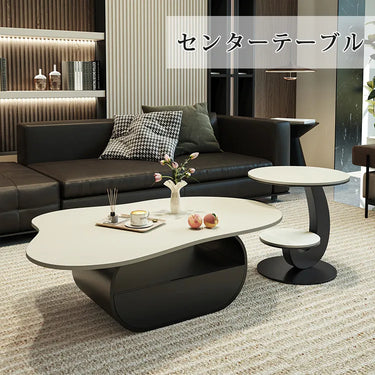 センターテーブル セラミック 収納付き 幅100 120cm モダン おしゃれ fel-5569