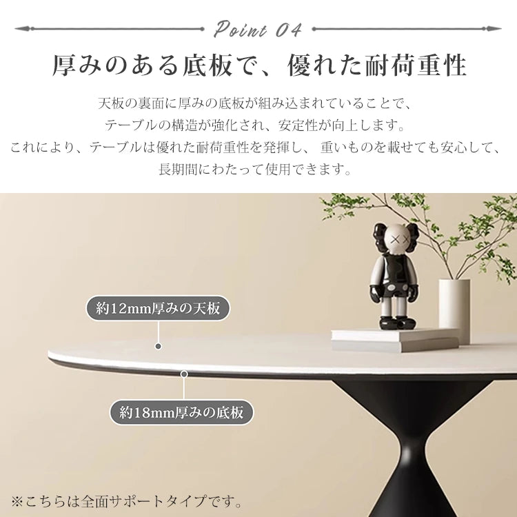 ダイニングテーブル 丸テーブル 幅80cm 100cm 120cm モダン 円形 カフェテーブル おしゃれ fjj-3594