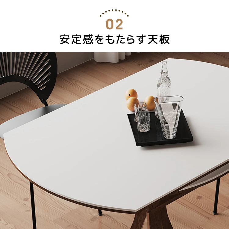 ダイニングテーブル 伸縮式 丸テーブル 食卓 黒 セラミック 白 円形 カフェテーブル おしゃれ fjj-3597