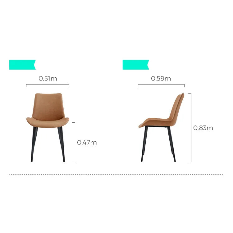 ダイニングチェア チェアおしゃれ PUレザー fjx-2636