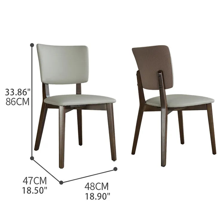 ダイニングチェア チェア おしゃれ PUレザー 2脚 fjx-2653